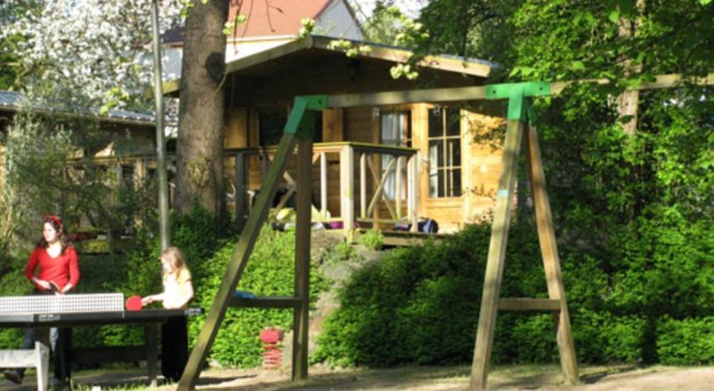Camping Des Rochers Des Parcs Hotel Clécy Cameră foto